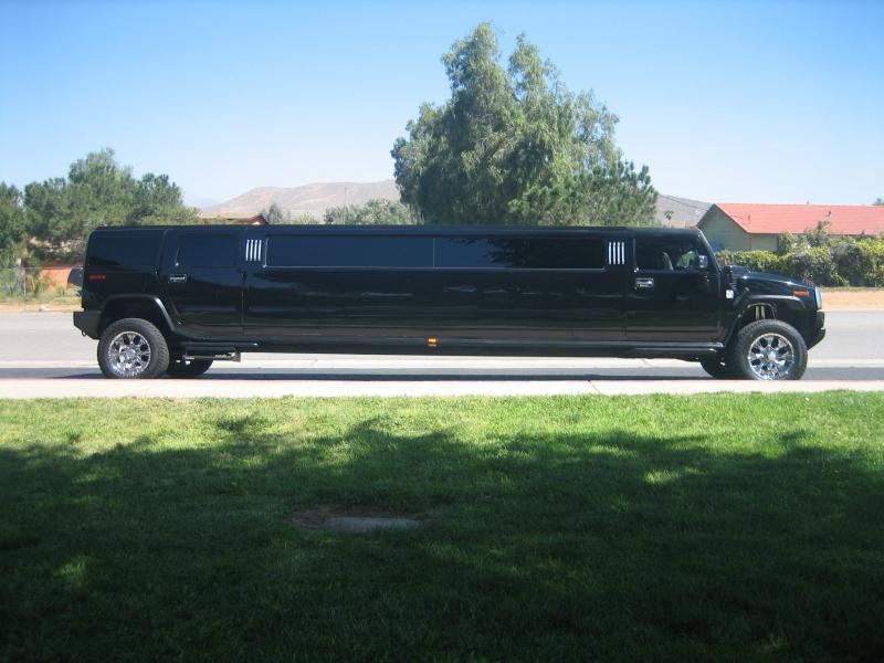 Black Hummer Limo Service by Coachman Enterprises in Lake Elsinore