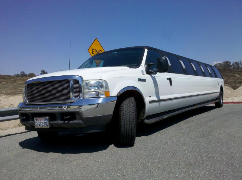 White Excursion Limo by Coachman Enterprises Limo Service